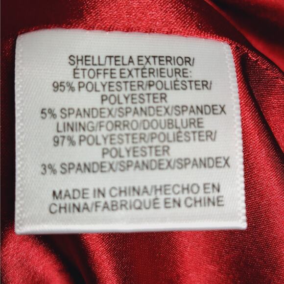 Modcloth Velvet Blazer Jacket XL Wine Whimsygoth Fairy Vampire Academia Goth - Picture 6 of 12